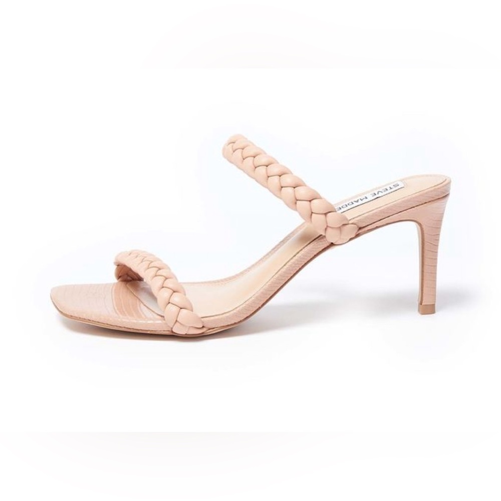 STEVE MADDEN
ZAYNA HIGH HEEL SANDAL DECOLLETE WITH BRAIDED STRAPS WOMAN BLUSH